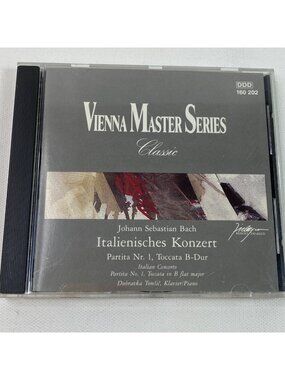 Johann Sebastian Bach Italienisches Konzert Partita Nr. 1 Toccata B-Dur CD 1988